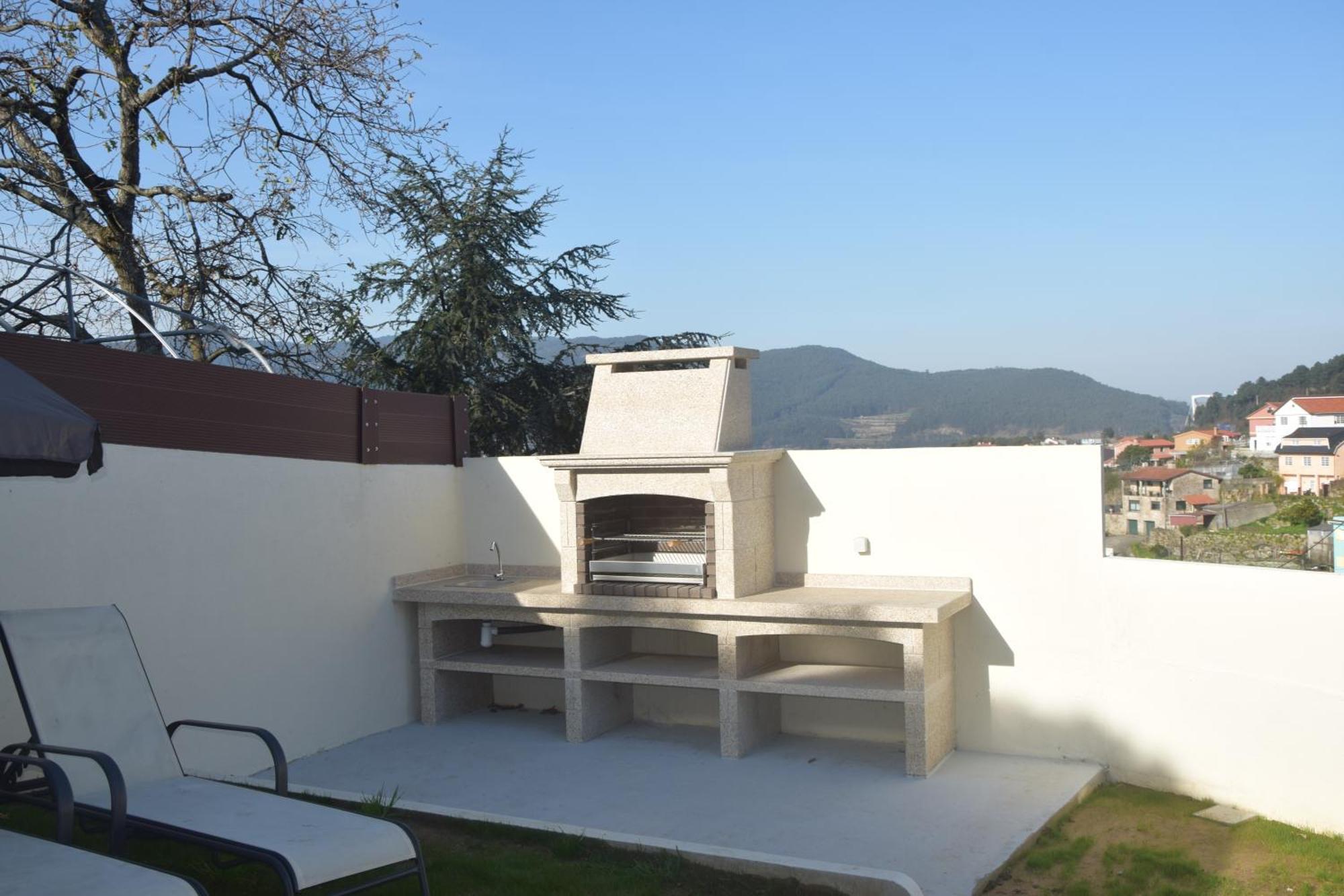 Willa Casa En Chapela, Con Vistas A La Ria De Vigo Zewnętrze zdjęcie